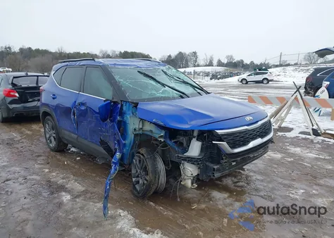 2021 Kia Seltos S из США, поврежденный, VIN KNDEUCAAXM7083226